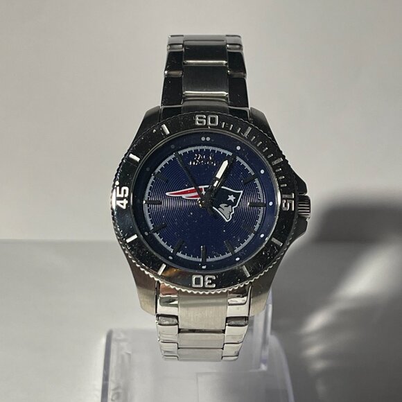New England Patriots OFFICIAL NFL Stainless-Steel Watch by Jack Mason NEW main image 7